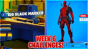 While a lot of games conjure up random. How To Find Fortnite Deadpool S Big Black Marker Location