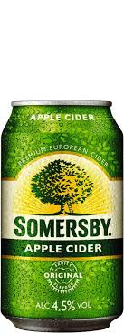 Commercial cider from dessert apples, back sweetened availability: Buy Somersby Apple Cider 375ml Can Online