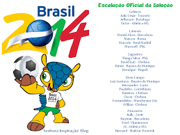 World Cup Escalacao Oficial Da Selecao Brasileira Na Copa Do Mundo 2014 Copadomundo Worldcup Copa Do Mundo Paulinho Corinthians E Selecao Brasileira