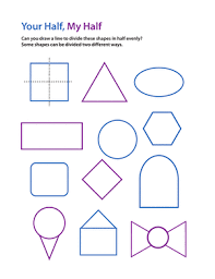 In this worksheet, we will practice drawing lines of symmetry in shapes and figures and counting all the lines of symmetry in given shapes. Draw The Line Of Symmetry Worksheet Education Com