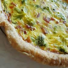 Easy Broccoli And Ham Quiche Recipe Quiche Recipes Ham Quiche Ham Quiche Recipe