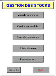Visual Basic Vb Net Gestion Des Stocks Sous Macro Excel Codes Sources