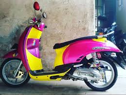 Scoopy karbu 2010 simple modif lokasi malang malang 8 35 juta. 48 Modifikasi Scoopy Terbaik Tahun Ini Road Race Airbrush Jari Jari