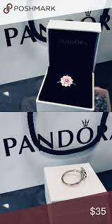 100 Authentic Pandora Magnolia Bloom Ring New Pandora Rings Pandora Pandora Jewelry