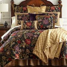 Use bedding as your style base. Escapade Black Floral Comforter Bedding By Austin Horn Classics