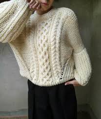 12 best women's cardigans, from chunky knits to cashmere designs. Chunky Knit Sweater Cable Knit Sweater In Sand Loose Knit Etsy