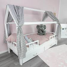 Die sterne auf einem vorhang gelten als modern und zugleich zeitlos. Hausbett Vorhang Aus 100 Baumwolle 146x298cm Puckdaddy