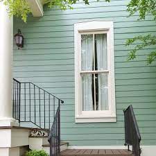 A pastel color is any color that has just enough white mixed into it to look pale and soft while in this collection, we've gathered our favorite pastel color designs from this past year to inspire your own creations. Mint Green Home Exterior Paint Colors For House Green Exterior House Colors Green Exterior Paints