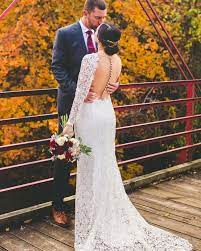 Long Sleeve Lace Wedding Dress With Open Back David S Bridal Long Sleeve Wedding Dress Lace Perfect Wedding Dress Wedding Dresses