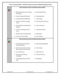 Verb Tenses English