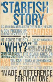 Quotes tagged as starfish showing 1 6 of 6 once upon a time there was a wise man who used to go to the ocean to do his writing. What We All Learn From The Starfish Story Paula Morand