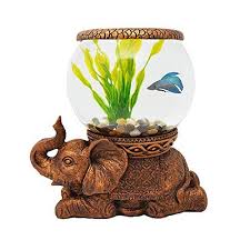 Exclusive Design New Good Luck Decorative Gold Antiqued E Https Www Amazon Com Dp B078t2tdf7 Ref Cm Sw R Pi Dp Glass Fish Bowl Antique Elephant Glass Fish