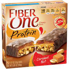 Fiber One Protein Bar Caramel Nut Chewy Bars 5 Fiber Bars 5 85 Oz To View Further For This Item Visit The Image Link No Dairy Recipes Food Chewy
