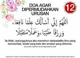 Doa Dimudahkan Urusan Doa Sembahyang Kekuatan Doa