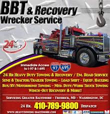 Maybe you would like to learn more about one of these? Bbt Recovery Wrecker Service Silver Spring Md Truck Stop Service Directory