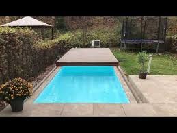 Vollautomatische Begehbare Poolabdeckung 6 0 X 3 5 M Youtube In 2020 Home Decor Decor Outdoor