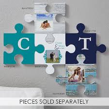 Liberty puzzles are a throwback to the golden age of jigsaw puzzles. Personalized Photo Puzzle Piece Wall Decor Rustic Wood