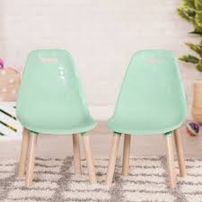 2pk Chairs Mint B Spaces Mineral Green Kids Chairs Sitting Room Chairs Kids Desk Chair