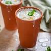 Simply mix milk and lemon juice together. 1