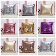 Dollar tree diy home decor glam bling lamp in this video i show you how to make a beautiful glam and. Home Decor Diy Bling Glitter Sequins Throw Pillow Case Car Waist Cushion Cover Home Decor Home Garden