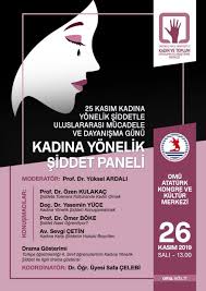 Kadının canına kastederek yaşamına son vermek , dayat atmak , herhangi bir araç kullanarak darp etmek, fiziksel şiddet olduğu gibi boğazını sıkmak , yüzüne kezzap atmak , tedavisine engel olmakta fiziksel şiddettir. Kadina Yonelik Siddet Paneli Omu Ondokuz Mayis Universitesi