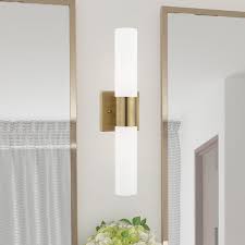 Zipcode Design Kneeland 2 Light Bath Bar Bath Bar Sconces Bathroom Wall Sconces