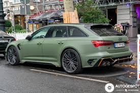 Some parts have to be painted prior to installation on the vehicle. Audi Abt Rs6 R Avant C8 8 September 2020 Autogespot