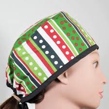 Christmas Surgical Cap From Premium Cotton, Funny Scrub Cap, Medical Scrub  Cap