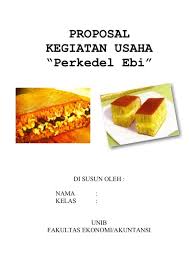 Bingung dalam membuat proposal usaha? 10 Contoh Cover Proposal Skripsi Kegiatan Dll Baik Benar