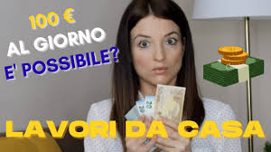 Creiamo insieme la vita che desideriamo! 9 Lavori Da Casa Per Guadagnare 100 Al Giorno Lavorare Da Casa E Guadagnare Online Youtube