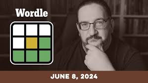 Doug plays today's Wordle Puzzle Game for 06/09/2024