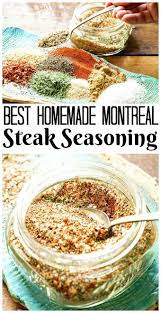 Montreal Steak Seasoning Recipe Recipe Season Steak Recipes Seasoning Recipes Homemade Spices