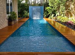 A good test kit or test strips for checking your pool's ph, calcium don't feel comfortable testing the water yourself? Swimming Pool Waterfalls Design Ideas Designing Idea