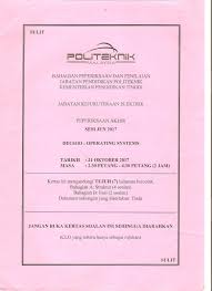 Peperiksaan akhir soalan soalan peperiksaan permohonan online statistik galeri hubungi kami. Nota Mengajar Belajar Contoh Soalan Past Year Operating System Dec6103 Sesi Jun 2017