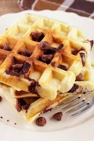 This diy recipe is super delicious and easy to ma. Easy Waffles Best Homemade Chocolate Chip Waffle Recipe Easy Breakfast Snacks Desserts Quick Simple
