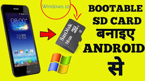 If you are using a windows pc then the best solution to format bootable sd card is to make use of diskpart command. How To Make Bootable Sd Card Using Android No Root Hindi Youtube