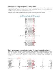 Numerele de la 100 la 1000. Alfabetul In Engleza Pentru Incepatori