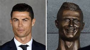 Tepkilerden Bikan Heykeltiras Cristiano Ronaldo Nun Bustunu Yeniledi Ronaldo Cristiano Ronaldo Heykel