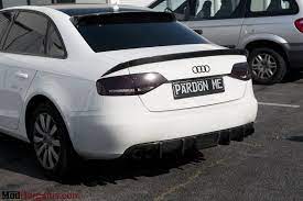 Carbon Fiber Rear Diffuser For 2009 2012 Audi A4 B8 Dtm Style Carbon Fiber Audi Audi A4