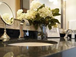Whether it be wood, concrete, marble, or limestone, choose countertops that suit not just if you've been in posh hotel bathrooms where limestone coasts the counters with white cabinetry, you might have been in awe. Awesome Bathroom Countertops Decorating Ideas Pictures