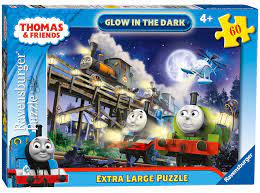 Glow in the dark (1) kids puzzles. Ravensburger 6905 Thomas Friends Xxl Glow In The Dark Jigsaw Puzzle 60 Pieces Buy Online At Best Price In Uae Amazon Ae