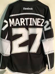 Details About Reebok Premier Nhl Jersey Los Angeles Kings Alec Martinez Black Sz S