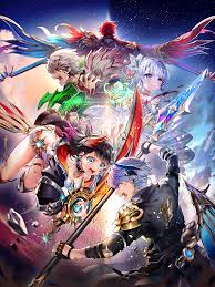 shironeko project 6th anniversary original horizon wallpaper hd hq darkneel buster gambar karakter karya seni 3d seni