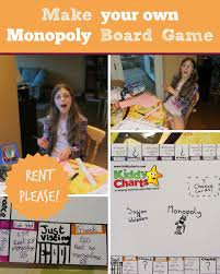 It does though mean quite a lot of repetitive tasks like cutting out cards which maybe you, the adult, might need to help with. Make Your Own Monopoly Board Game Based On Your Town