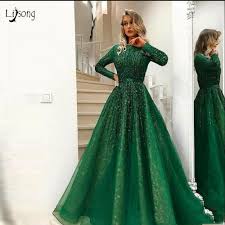 Overstock.com has been visited by 1m+ users in the past month Wunderschone Grun Shiny Perlen Abendkleid 2018 Lange Armeln Abiye Vintage Kristall Spitze Prom Kleider Vestido Longo Abendkleider Evening Dresses Aliexpress