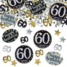 Verjaardag Tafel Confetti 60 Jaar Jokershop Be Feestwinkel