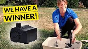 It has lifespan of more than 20,000 hours, also comes with optional rechargeable batteries so you can use it even when the sunlight is not best solar fountain kit: Electric Vs Solar Fountain Pump Test Best Solar Fountain Pump With Battery Backup Youtube