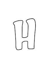 Rd.com knowledge grammar & spelling as strange as it sounds, the english alphabet had sev. Printable Cursive Bubble Letter H Freebie Finding Mom