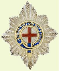 Order Of The Garter Star Similar To The One That Was Worn By Prince Philip The Duke Of Edinburgh On His Wedding Day 10 X 8 Order Of The Garter Art Chivalry
