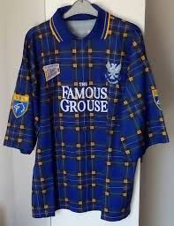 Check out the evolution of st johnstone's soccer jerseys on football kit archive. St Johnstone Third Football Shirt 1994 1995 Sponsored By Famous Grouse